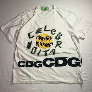 CDG x CPFM x DSM "Celebration" T-Shirt, XL Boxy Fit